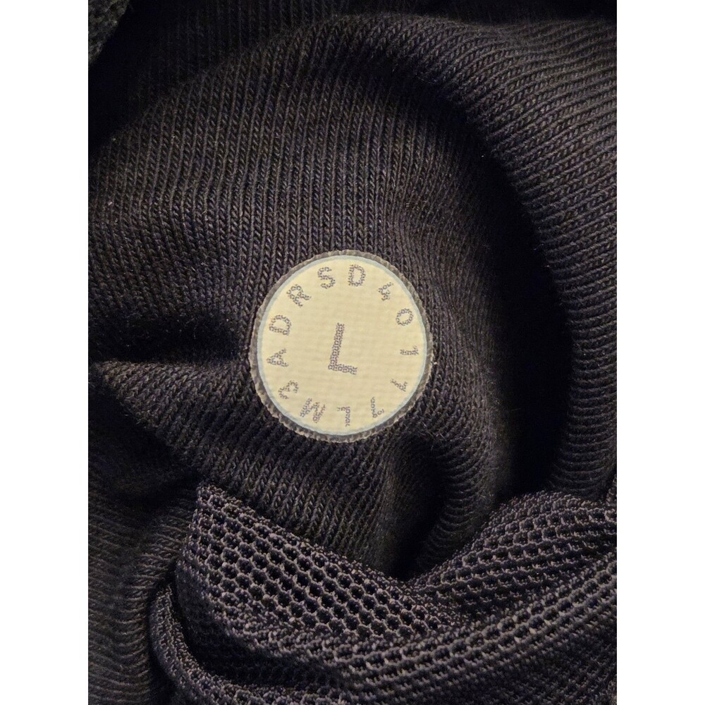 Lululemon The Long Weekend Pullover Hoodie Mens Large Black Merino Wool Comfy - Picture 8 of 10